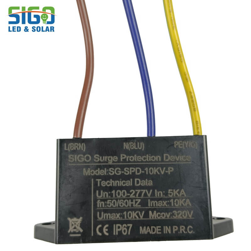 Технология SIGOLED - УЗИП 10 кВ для светодиодных уличных фонарей